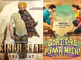 Singh Saab The Great vs Gori Tere Pyaar Mein : First week Box Office Collections
