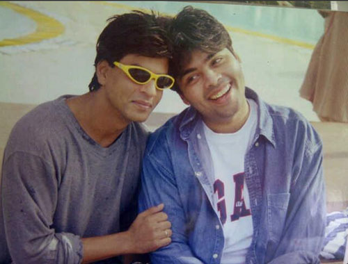 Shahrukh Khan and Karan Johar