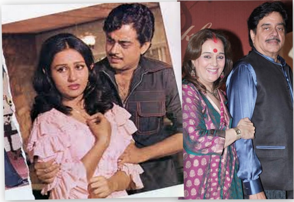 Top 16 Real Life Love Triangles of Bollywood - Shatrughan Sinha - Reena Roy – Poonam Sinha