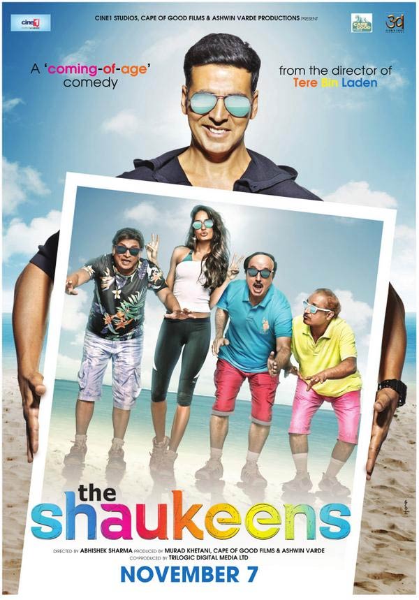 The Shaukeens Poster - Akshay Kumar and team