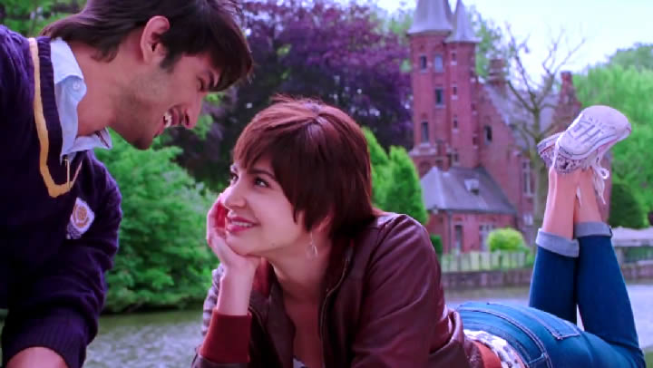 Sushant and Anushka in Chaar kadam Video Song from PK