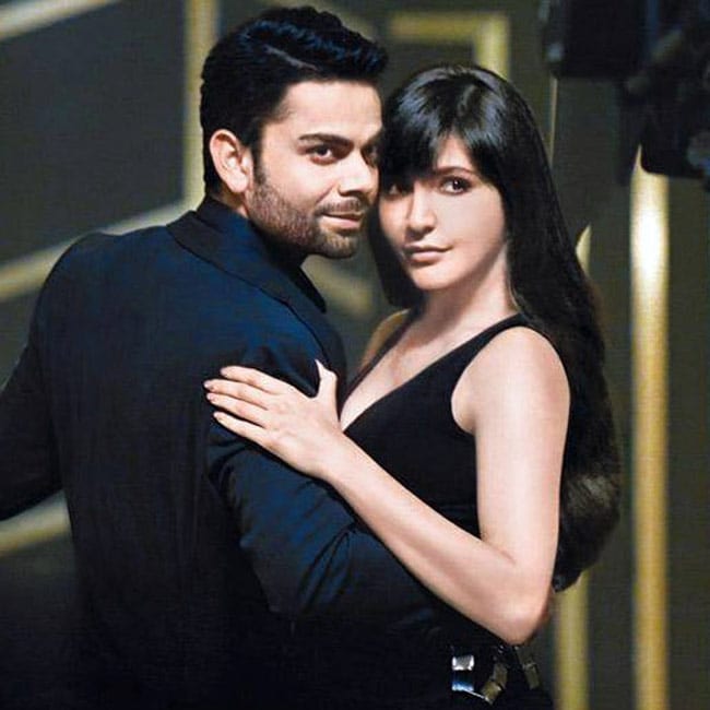 Anushka and Virat in TV commercial