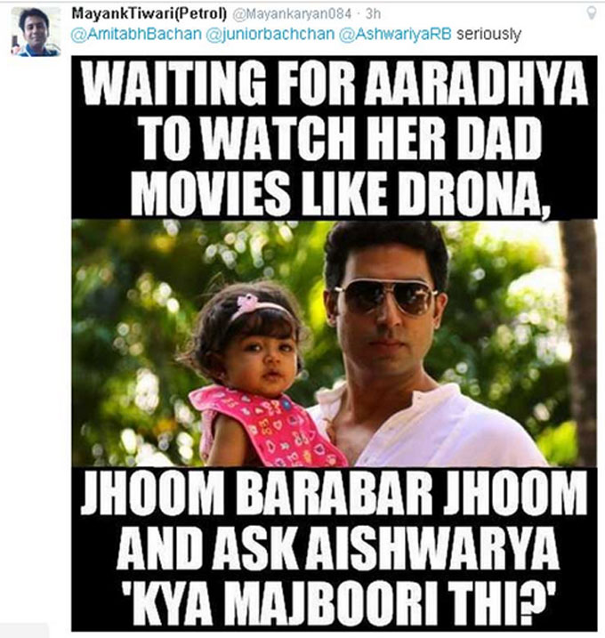 Abhishek Bachchan trolled on Twitter 1