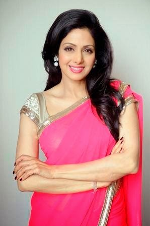 Sridevi - Top 10 Super Sexy Moms of Bollywood and Their Fashion Sense