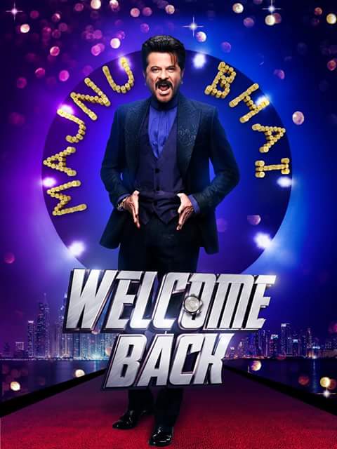Welcome Back First Look Out Posters - Anil Kapoor