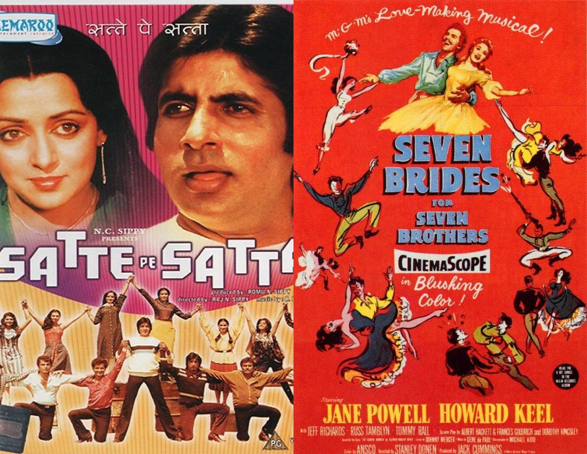 Satte Pe Satta Is a copy of Seven brides and seven brothers