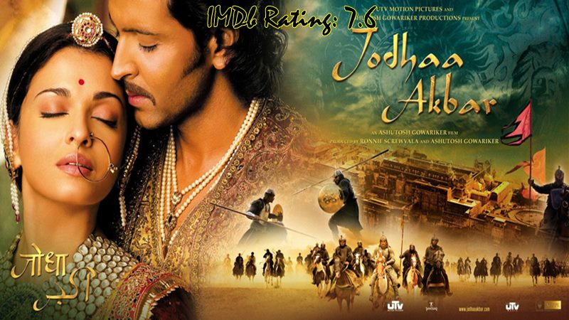 10 Top IMDb-Rated Movies of Hrithik Roshan- Jodhaa Akbar