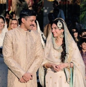 Farhan Akhtar and Aditi Rao Hydari in Wazir
