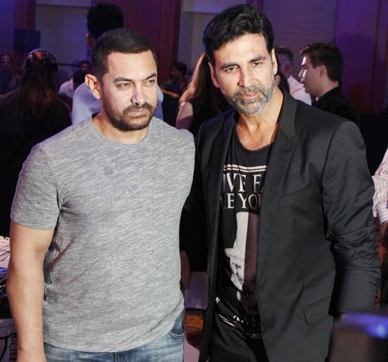 Akshay Kumar and Aamir Khan