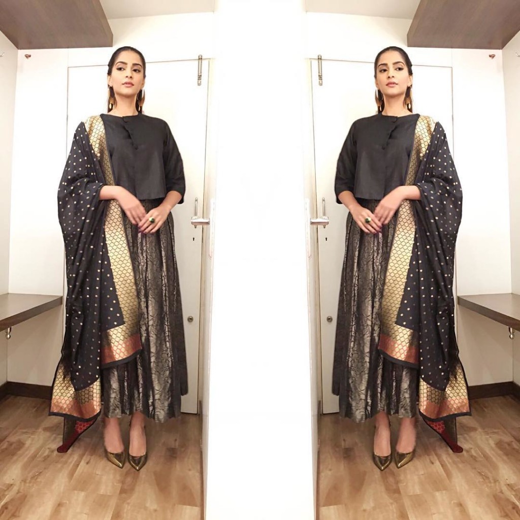 Sonam Kapoor Fashion Files during Neerja Promotions- Sonam 11
