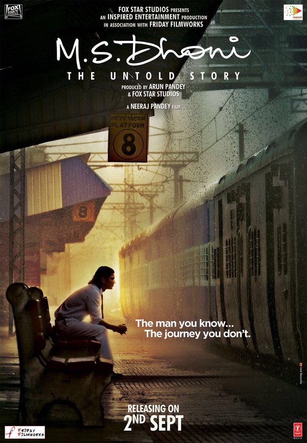 The Teaser Poster of M.S. Dhoni- The Untold Story is here and it is blowing our minds!- Poster