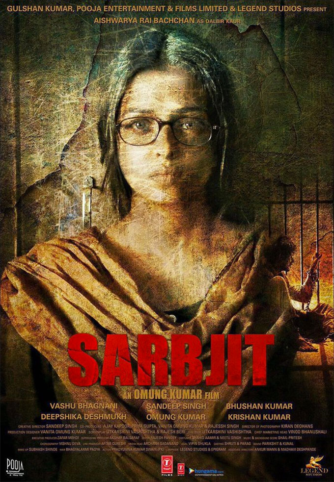 Check out the poignant first poster of Sarbjit featuring Aishwarya Rai Bachchan!- Aish