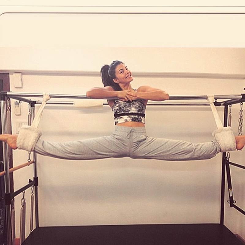 10 Photos that are proof of Jacqueline Fernandez being a big Fitness Freak- Jacky 5