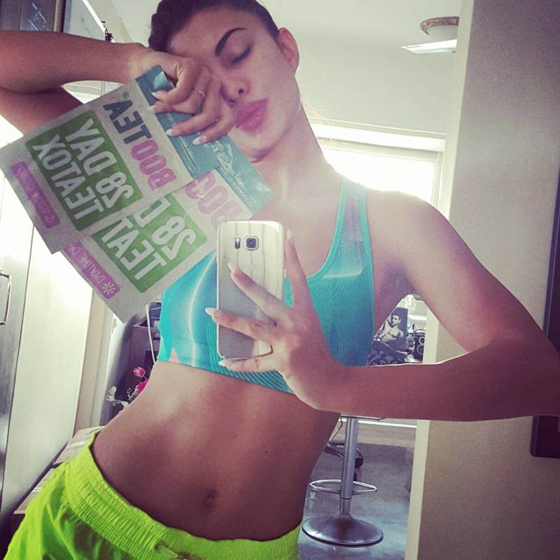 10 Photos that are proof of Jacqueline Fernandez being a big Fitness Freak- Jacky 7
