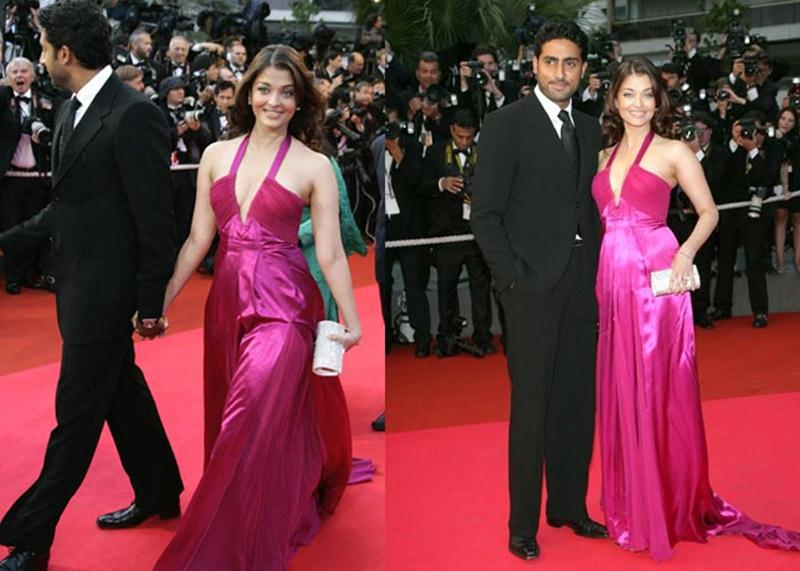 Aishwarya Rai Bachchan and Sonam Kapoor's various looks at Cannes over the years- Aish 2008 3