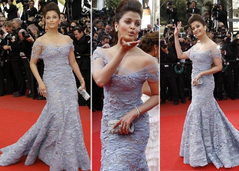 Aishwarya Rai Bachchan and Sonam Kapoor's various looks at Cannes over the years- Aish 2010 2