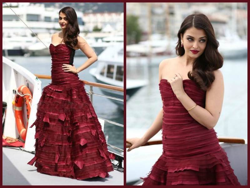 Aishwarya Rai Bachchan and Sonam Kapoor's various looks at Cannes over the years- Aish 2015 2