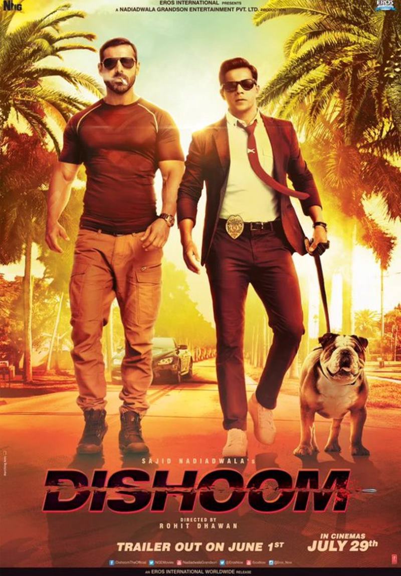 John Abraham and Varun Dhawan are full of swag in new Dishoom Poster