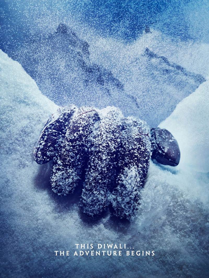 The new teaser poster of Shivaay shared by Ajay Devgn will give you chills!- Shivaay Teaser
