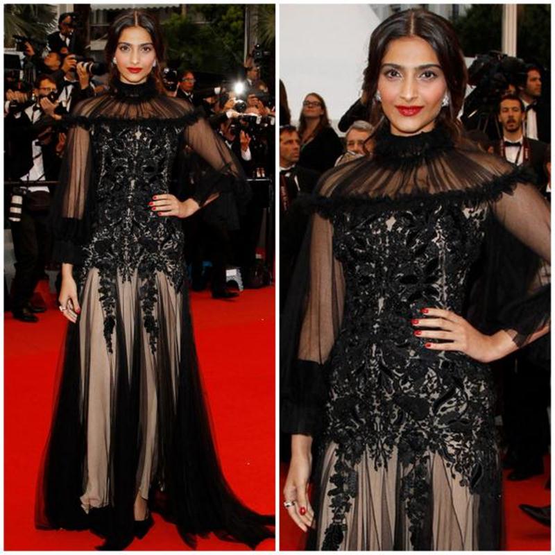 Aishwarya Rai Bachchan and Sonam Kapoor's various looks at Cannes over the years- Sonam 2012 2