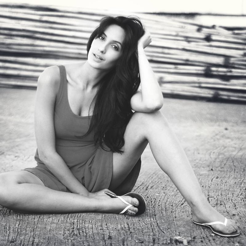 15 Hot Pictures of Nora Fatehi that will spice up your day right up!- Nora bnw 1