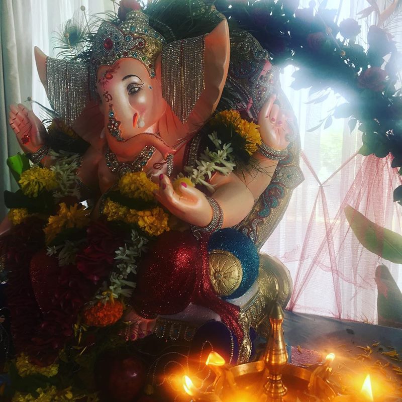 Pictures | Bollywood Celebs welcome Ganpati Bappa into their homes!- Arjun Rampal