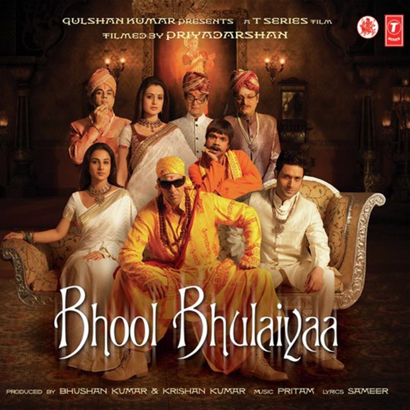 Top 10 Bollywood Movies based on South Indian Movies- Bhool Bhulaiyaa