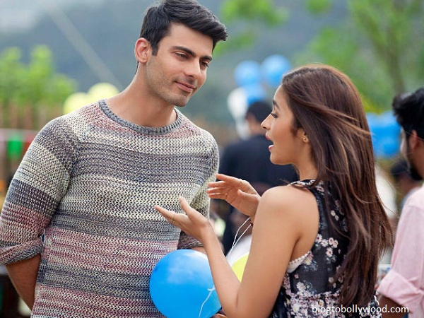 Fawad Khan and Alia Bhatt in 'Kapoor and Sons'