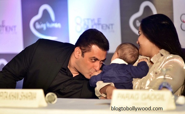 Salman Khan with sister Arpita Khan Sharma and nephew Ahil Sharma