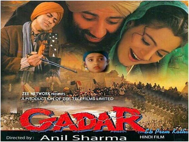Gadar Ek Prem Katha - Most watched Bollywood movies in theaters