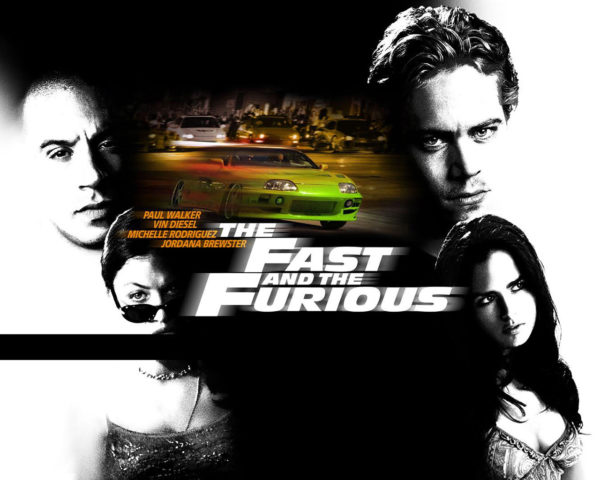 The fast and the furious poster