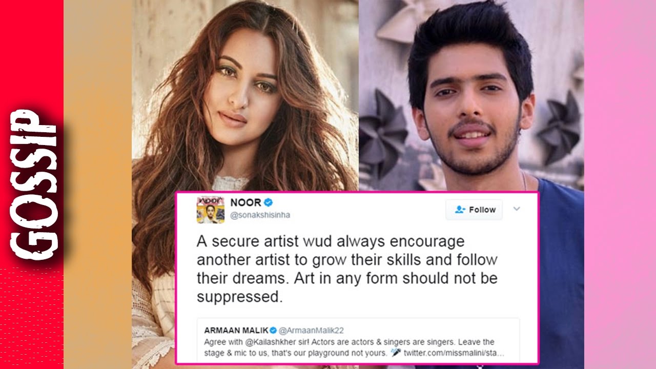 Controversies That Shocked Bollywood In 2017 - Sonakshi Sinha vs Armaan Malik Twitter war