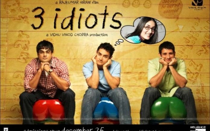 3 Idiots movie is one of the top grossers of Bollywood