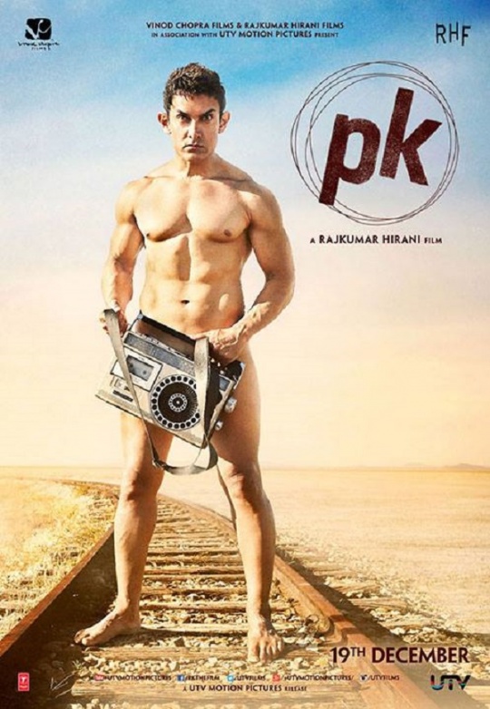 Aamir Khan poses nude for P.K