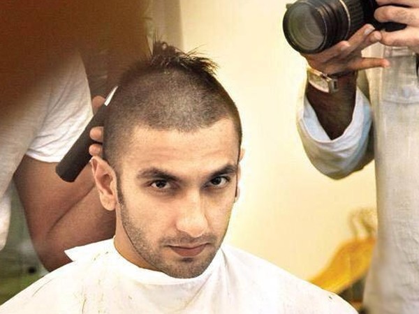 Ranveer Singh Goes Bald for Bajirao Mastani
