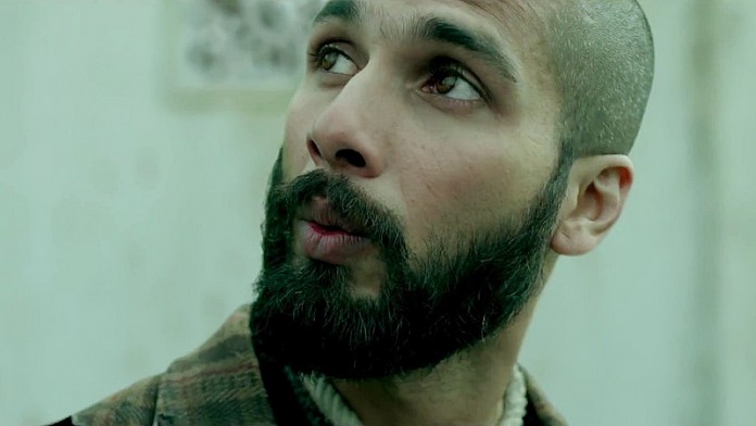 Shahid Kapoor in a still from Haider