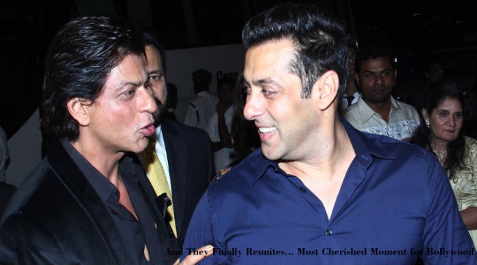 SRK and Salman at Arpita's Wedding