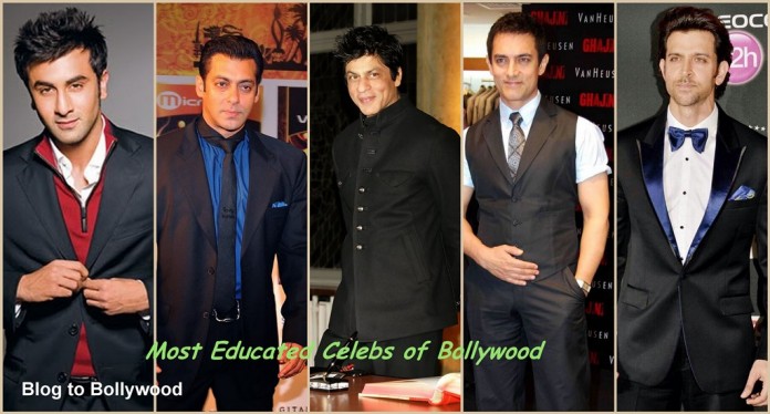 How educated are the Bollywood Celebs?