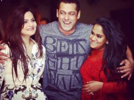 Salman with Alvira and Arpita