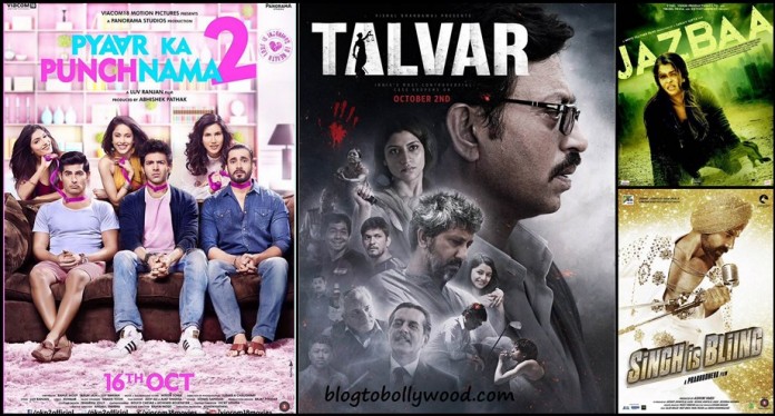 Box Office | Pyaar Ka Punchnama 2 and Talvar Are Super Hit, Jazbaa Average