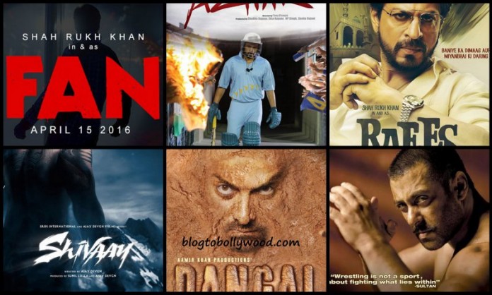 Most awaited Bollywood movies of 2016