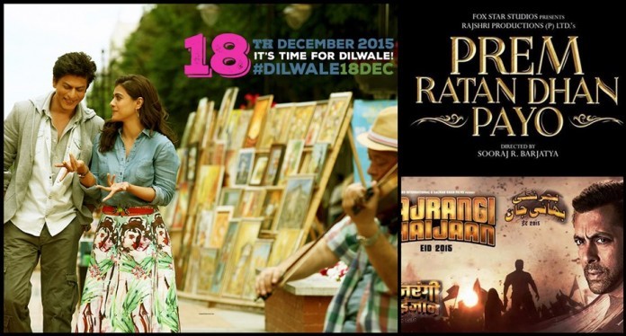 Bajrangi Bhaijaan, Dilwale are the Top Grossing Bollywood Movies of 2015 in Overseas