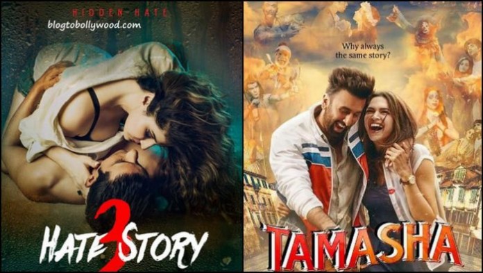 Box Office Report Hate Story 3 Crosses 50 Crores, Tamasha Over