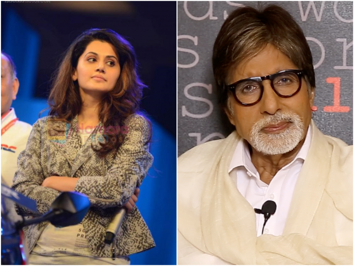 Taapsee Pannu is excited about teaming up with Amitabh Bachchan
