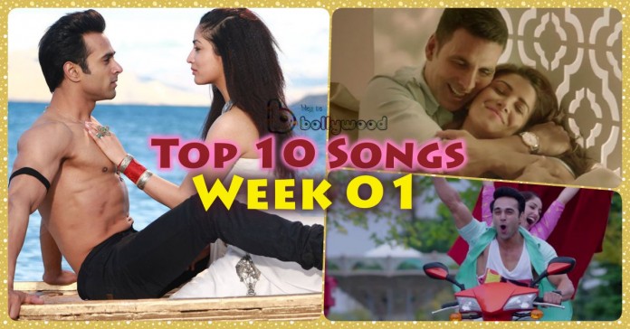 Top 10 Songs of the Week - Bollywood Week 01 [4th Jan 2016]
