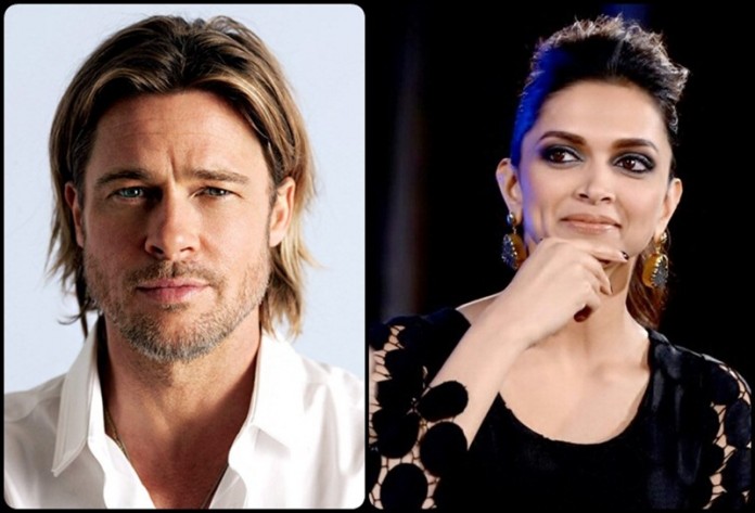 Hot News : Brad Pitt and Deepika Padukone to work together very soon!- Deepika Brad