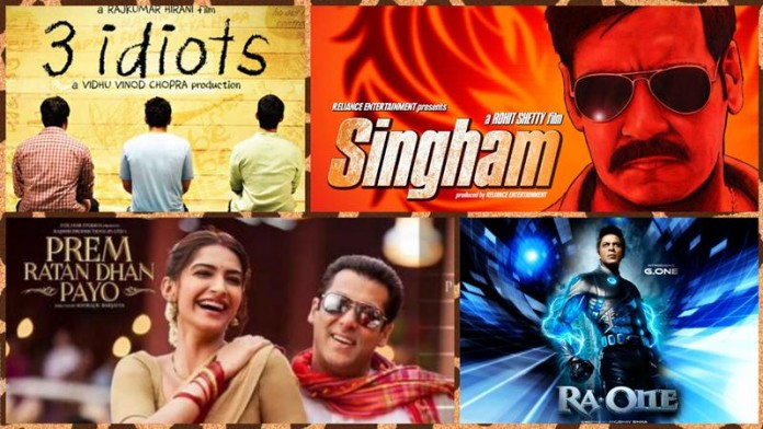 10 Highest TRP Rated Movies of Bollywood | Most Watched Films on TV