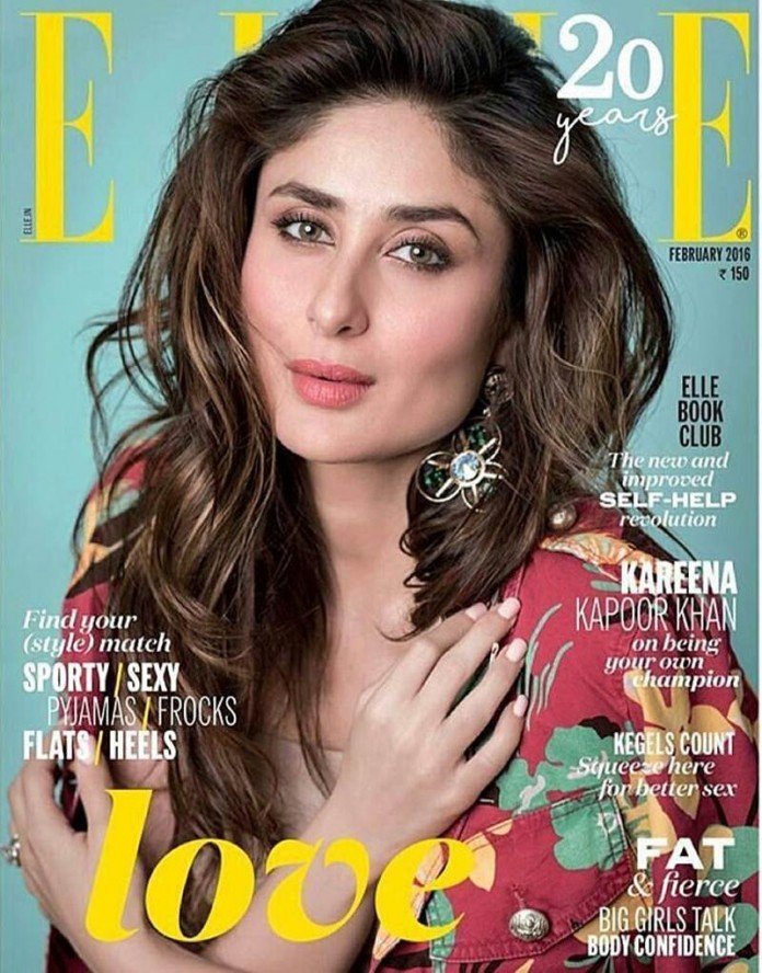 Kareena Kapoor Khan looks so fresh in Elle India February Issue Cover- Kareena