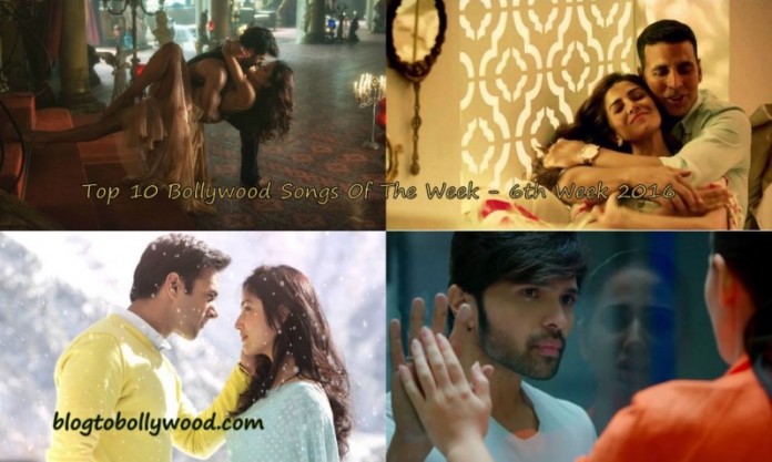 Top 10 Bollywood Songs of the Week - Week 6th 2016 - 6 Feb 2016