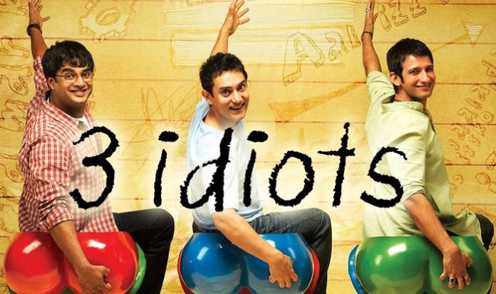 Top 10 Movies Of Aamir Khan - 3 idiots